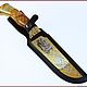 Hunting knife handmade z517. Knives. zlatiks2. Online shopping on My Livemaster.  Фото №2