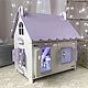 Doll house with light. Toy house. Wooden house. Doll houses. Big Little House. Ярмарка Мастеров.  Фото №6