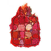 Материалы для творчества handmade. Livemaster - original item Applique, handmade patch Juicy pomegranate. Handmade.