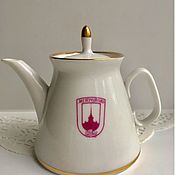 Винтаж ручной работы. Ярмарка Мастеров - ручная работа Vintage teapot restaurant Metropol LFZ USSR vintage antique teapot. Handmade.