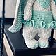 Вязаная игрушка, интерьерная игрушка, вязаный зайчик. Мягкие игрушки. hand.made_maria. Интернет-магазин Ярмарка Мастеров.  Фото №2