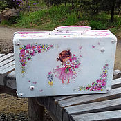 Сумки и аксессуары handmade. Livemaster - original item Suitcase: Suitcase for feechka. Handmade.