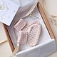 Knitted booties, knitting booties, a gift for a newborn. Babys bootees. LillyShop. My Livemaster. Фото №5