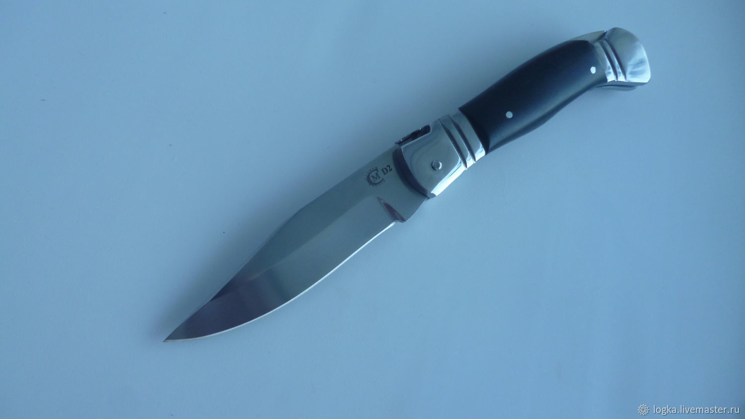 Knife folding Kayur steel D2, Knives, Vyazniki,  Фото №1