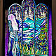 Painting with light/ stained glass painting/ stained glass window to Meet the new day, Pictures, St. Petersburg,  Фото №1