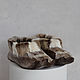 Homemade slippers made of reindeer camus. Slippers. pimyskt. Online shopping on My Livemaster.  Фото №2