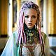 Дреды “Boho-Chic” микс 110 см на затылок – дреды под натуральные, косы. Дреды. ALCHEMY HAIR LUXE | Дреды | Бохо украшения | Аксессуары для волос. Ярмарка Мастеров.  Фото №5