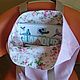 beach bag: Pink flower Fairy tote Bag. Beach bag. Mechty o lete. Интернет-магазин Ярмарка Мастеров.  Фото №2