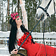 Аленький Цветочек - платье с корсетом. Платья. Ксения Jesofa (jesofa-corset). Ярмарка Мастеров.  Фото №4