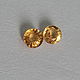 The pair padparadscha sapphire VVS. Beads1. GERMESGEMS. Online shopping on My Livemaster.  Фото №2