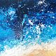 Картина море с бирюзовой водой, песком, интерьерная живопись. Картины. Картины Светланы Зайцевой (Lanza). Ярмарка Мастеров.  Фото №5