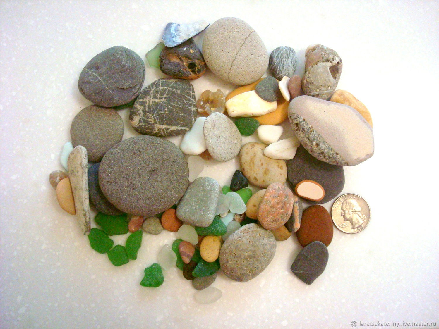 Коллекция морских камней