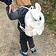 Рюкзачок *СНЕЖОК*. Рюкзаки. TE.BAGS. Интернет-магазин Ярмарка Мастеров.  Фото №2