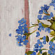 Oil painting forget-me-not ' Happiness to remember you'. Pictures. yuliabogun. Online shopping on My Livemaster.  Фото №2