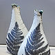 Заказать Декоротивные бутыли "Лист папоротника". Ceramics by Valentina Shtanko. Ярмарка Мастеров. . Вазы Фото №3