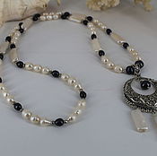Украшения handmade. Livemaster - original item Long necklace with pendant 