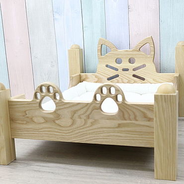 Кроватка для котов в виде упаковки дошика