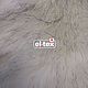 Ecomech 'White Arctic fox with dark tips' 9S0227 - 0,5 kg.m. Fabric. El-tex. My Livemaster. Фото №4