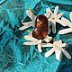 Кольцо с мексиканским огненным агатом. Кольца. Karma-jewelry. Ярмарка Мастеров.  Фото №10