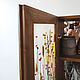 Деревянный подвесной шкафчик с гербариумом "Skāpchik". Шкафы. Delawar. Ярмарка Мастеров.  Фото №5