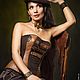 Корсет с натуральной кожей (стимпанк 3). Одежда для субкультур. Shi Corset (Анна). Интернет-магазин Ярмарка Мастеров.  Фото №2
