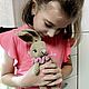 Вязаная игрушка Зайка. Амигуруми куклы и игрушки. Jute Like. Ярмарка Мастеров.  Фото №4