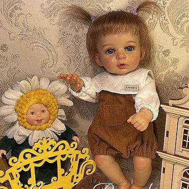Куклы и игрушки ручной работы. Ярмарка Мастеров - ручная работа Куклы Reborn: Сабина-Беата и Сабина (30 см). Handmade.