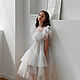 Платье из фатина. Платье. Atelier Mademoiselle. Интернет-магазин Ярмарка Мастеров.  Фото №2