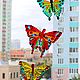  fusing glass Two Butterflies. Stained glass. LiliaGorbach Glass. My Livemaster. Фото №5