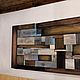 Order Panel made of wood.Wooden loft panel. 'My s Muhtarom'. Livemaster. . Panels Фото №3