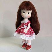 Куклы и игрушки handmade. Livemaster - original item Doll in dress. Handmade.