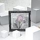 Cartel de Cristal tríptico Iris. Panels. decoupage things. Ярмарка Мастеров.  Фото №4