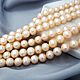 10 PCs. Natural pearl approx. 8 mm peach (5222). Beads1. VivaBeads. Online shopping on My Livemaster.  Фото №2