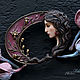 Brooch-pin: ' Persephone ' goddess, sculpture. Brooches. House Of The Moon Dew. My Livemaster. Фото №4