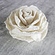White felt brooch 'rose'. Brooches. Katherine Markina (markinaek). Online shopping on My Livemaster.  Фото №2