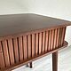 Письменный стол mid-century Анди с рейками 120*55 см. Столы. Mishkin Store - Мебель на заказ. Ярмарка Мастеров.  Фото №5