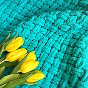 Работы для детей, handmade. Livemaster - original item Puffy Baby Blanket. Handmade.