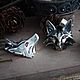 Pendant Fox. The Medallion Of The Witcher. The Witcher silver silver, Pendant, Moscow,  Фото №1