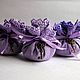 Linen sachet with lavender " Ancient key-purple". Aromatic sachets. Idealseam. My Livemaster. Фото №5