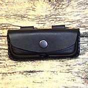 Сумки и аксессуары handmade. Livemaster - original item Leather belt case for knife No. №10. Handmade.