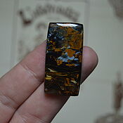 Материалы для творчества handmade. Livemaster - original item Pietersite. Cabochon 37h19h5. Handmade.
