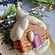 Заказать Кошкин дом елочная игрушка СССР. Елочные игрушки из СССР. Ярмарка Мастеров. . Елочные игрушки Фото №3