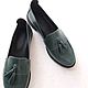 Лоферы женские из натуральной кожи. Лоферы. Slipper_Shop -Кожаная обувь. Ярмарка Мастеров.  Фото №4