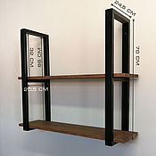 Для дома и интерьера handmade. Livemaster - original item Bracket for wall shelves in Loft style. Handmade.