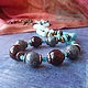 the author's work, beautiful beads, buy beads, Podarok woman, mint beads, beads made of natural stones, long necklaces, stylish necklaces, necklaces gift, designer jewelry
