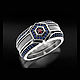 Ring-signet: Stylish ring. Signet Ring. aleksandr5 (Aleksandr5). Online shopping on My Livemaster.  Фото №2