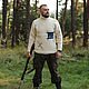 Заказать Мужской вязаный свитер с абстрактным рисунком. WOOLWORK: Мастерская меха и шерсти. Ярмарка Мастеров. . Свитеры Фото №3