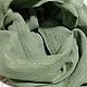  Тканый шарф ручной работы из итальянской пряжи лён. Шарфы. Ирина (тканые шарфы) (rezan). Ярмарка Мастеров.  Фото №5