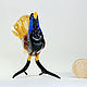 Заказать De cristal de la figura de un pájaro - vigilante el urogallo. In Glass. Ярмарка Мастеров. . Figurines Фото №3