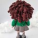 Кукла вязаная крючком. Кукла ручной работы. Амигуруми куклы и игрушки. Елена В.. Ярмарка Мастеров.  Фото №4